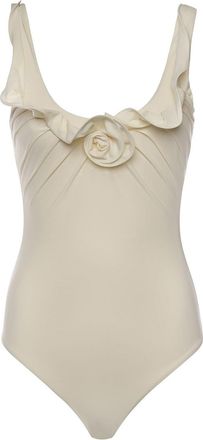 Magda Butrym Swimsuit With Floral Details