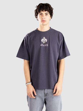 A.Lab Buff Penguin Boxy T-Shirt blauw