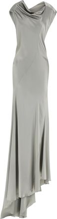Alberta Ferretti Satin Dress