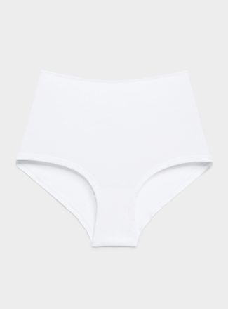 Miiyu Womens Minimalist high-waist boyshort Organic cotton