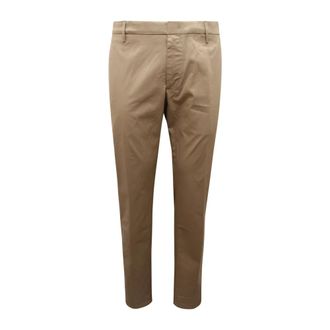 Dondup Chinos, male, Beige, Size: W38 Pantalone Gaubert Trousers