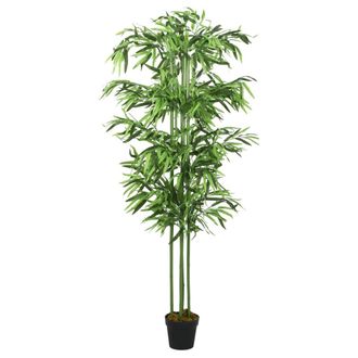 vidaXL Vidaxl - Rbol De Bamb&uacute; Artificial Con 864 Hojas Verde 180 Cm
