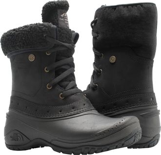 The North Face Womens The North Face Shellista Roll Down Grisaille Grey/Black Boots A3RQY-5RM