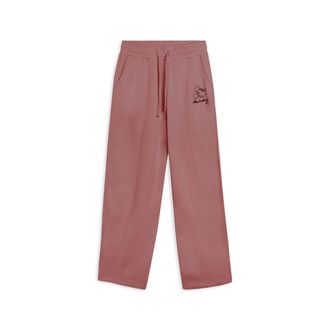 Freddy Pantaloni wide leg da donna con ricamo Mickey