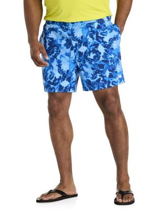 The North Face Big & Tall Pathfinder Pull-On Shorts in Hero Blue Print at Nordstrom, Size 4X Big