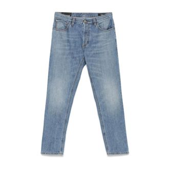 Dondup Slim Fit Jeans, male, Blue, W31, Light Blue Denim Jeans with Classic Pockets