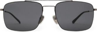 Gucci Rectangle-frame Sunglasses