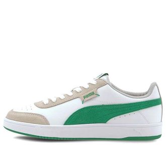 Puma Court Legend Lo White Green Brown 371931-06