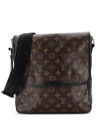 Louis Vuitton Black Macassar Monogram Canvas Bass Mm (Authentic Pre-Loved)
