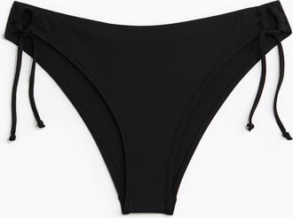 H&M Cheeky Tie-Tanga Bikinihose - Schwarz