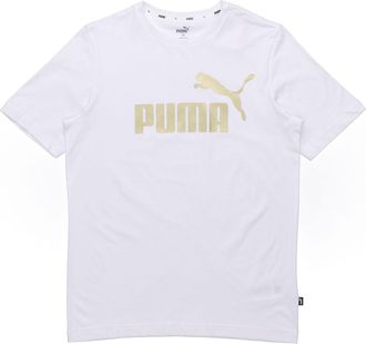 Puma Printed Short Sleeve T-Shirt White 845573-02