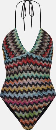Missoni Costume intero con lam&eacute; a zig zag