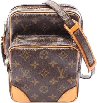 Louis Vuitton Pre-owned Cross Body Bags, female, Brown, Size: ONE SIZE Pre-owned Canvas louis-vuitton-bags