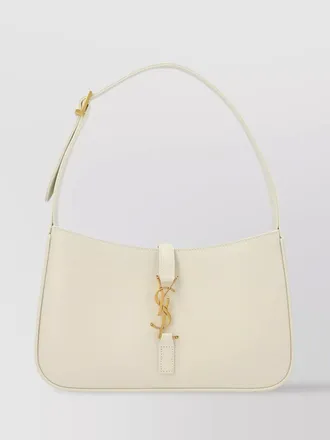 Saint Laurent le 5 &agrave; 7 leather shoulder bag