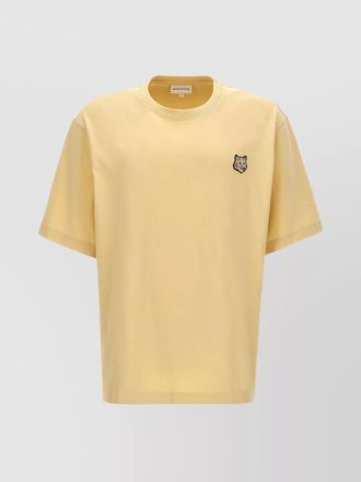 Maison Kitsuné fox head crew neck t-shirt