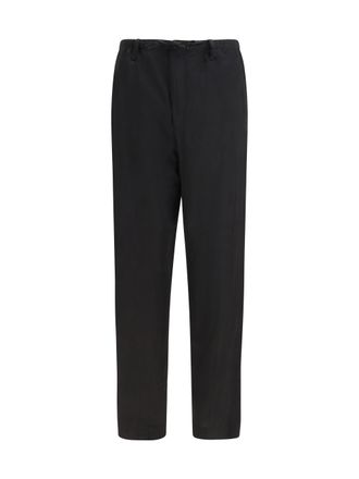 Dries Van Noten Mens Trousers Penny Pants Black Viscose