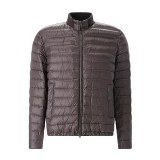 Herno Ultralichte Donsjas - Heren - Gewatteerde jassen - Bruin - M - Jassen