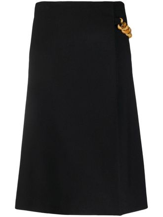 Stella McCartney A-lijn rok - Zwart
