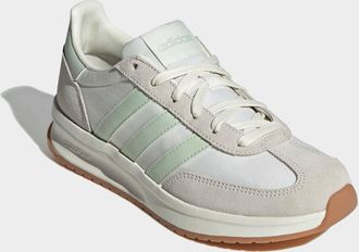 adidas Sneaker ADIDAS SPORTSWEAR RUN 70S 2.0, Damen, Gr. 42,5, sanftes wei&szlig;, linen gr&uuml;n, gum 1, Leder, Textil, Schuhe Sneaker, inspiriert vom Design des SL72