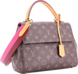 Louis Vuitton Cluny Top Handle Bag Monogram Canvas BB satchel - Bruin