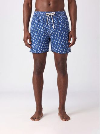 MC2 Saint Barth Graphic Print Swim Shorts with Drawstring Waist