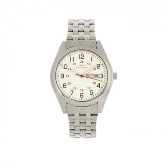 Elevon Watches Gann White Dial Mens Watch ELE106-1