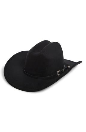 Treasure & Bond Baby Buckle Western Cowboy Hat in Black at Nordstrom