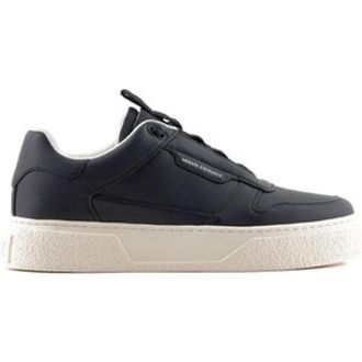 A|X Armani Exchange Schoenen, Heren, Blauw, 42 EU, Leer, AX Sneakers