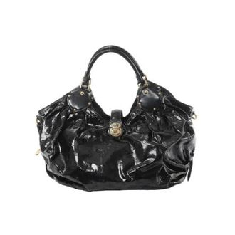 Louis Vuitton Pre-owned Handbags, female, Black, Size: ONE SIZE Pre-owned Surya XL Mahina Shoulder Bag