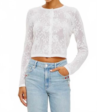Rails Womens July Cardigan In White