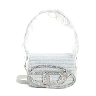 Diesel Shoulder Bag 1DR - female - Diesel - Handbags - Gray - ONE SIZE - Bags