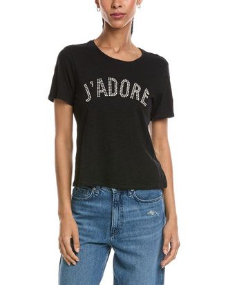 Cinq &agrave; Sept J Adore Shrunken T-Shirt