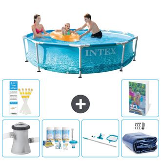 Intex Piscina Con Estructura Redonda - 305x76 Cm - 7-piezas S267