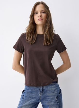Twik Womens Short-sleeve crew-neck Tee Shirt Relaxed fit