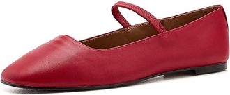 Madewell Greta Elastic Mary Jane High Womens Heels Scarlet 1 : 10.5 M, Suede