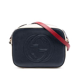 Gucci Pre-owned Gucci Small Tricolor Leather Soho Disco Crossbody Ladies KYZNEO6Q36A5UKZE