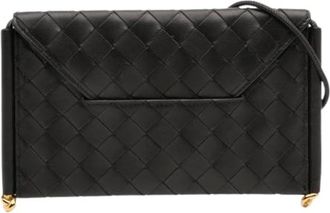 Bottega Veneta Borsa a tracolla porta telefono Pre-owned - - Pre-owned - Donna - Nero - ONE SIZE