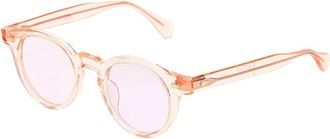 JULIUS TART OPTICAL Harold 43/23 Panto Zonnebril - Dames - Zonnebrillen - Roze - ONE Size - Accessoires