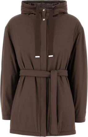 Herno Giacca con cappuccio - Marrone