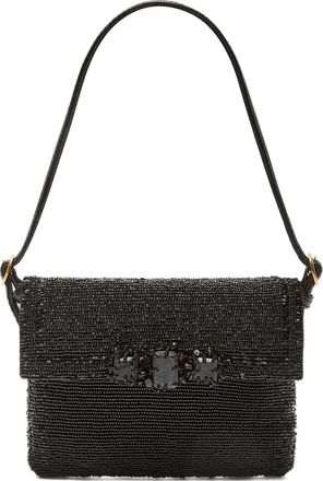 Maliparmi Borsa a spalla con decorazione - Nero