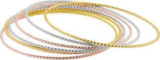 Adornia Set of 7 Bangle Bracelets in Multi at Nordstrom Rack