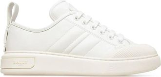 Bally Medyn Stripe Detailing Leather Sneakers, Brand Size 35 ( US Size 4.5 )