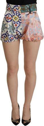 Dolce & Gabbana Short Shorts - Dames - Bermuda - Veelkleurig - XS - Korte Broeken