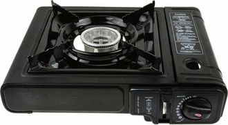Trade Shop Trade Shop - Fornello Portatile Da Campeggio A Gas Cucina Viaggio Camping Con Valigetta