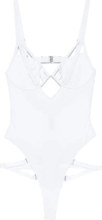 Maison Close Costume intero Fatale - Bianco