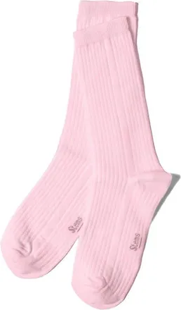 Stems Cotton & Cashmere Blend Crew Socks in Petal Pink at Nordstrom, Size 1X/2X