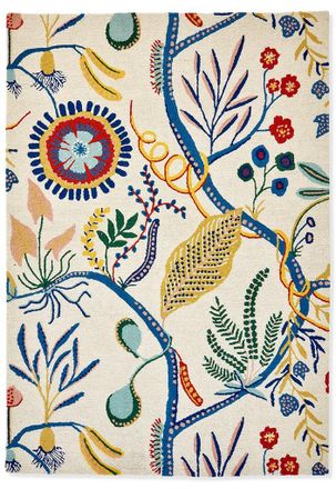 Scion Designer Teppich Jackfruit and the Beanstalk - handgetuftet, aus 100% reiner Schurwolle