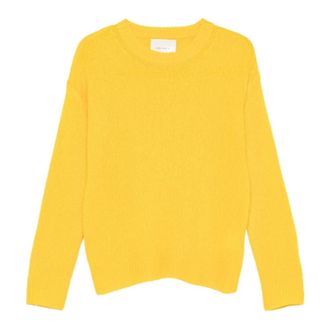 Lisa Yang Cashmere Knitwear, female, Yellow, Size: XS Lova Sweater