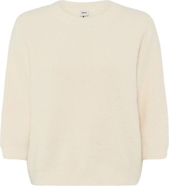 Brax Style Noemi Ronde hals Trui - Dames - Ronde hals truien - Beige - M - Katoen - Truien & Vesten