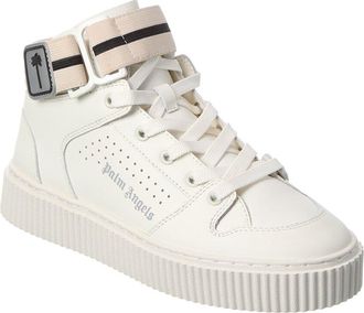 Palm Angels 1 Leather High-Top Sneaker